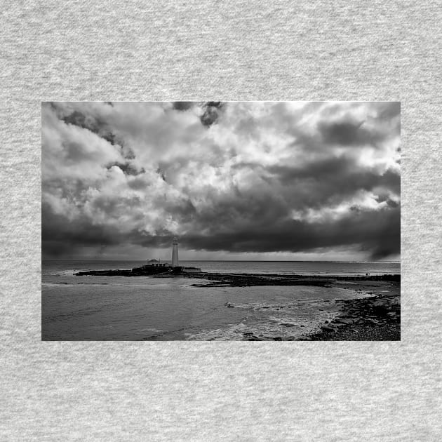 Stormy Spring Morning at St Mary's Island by Violaman